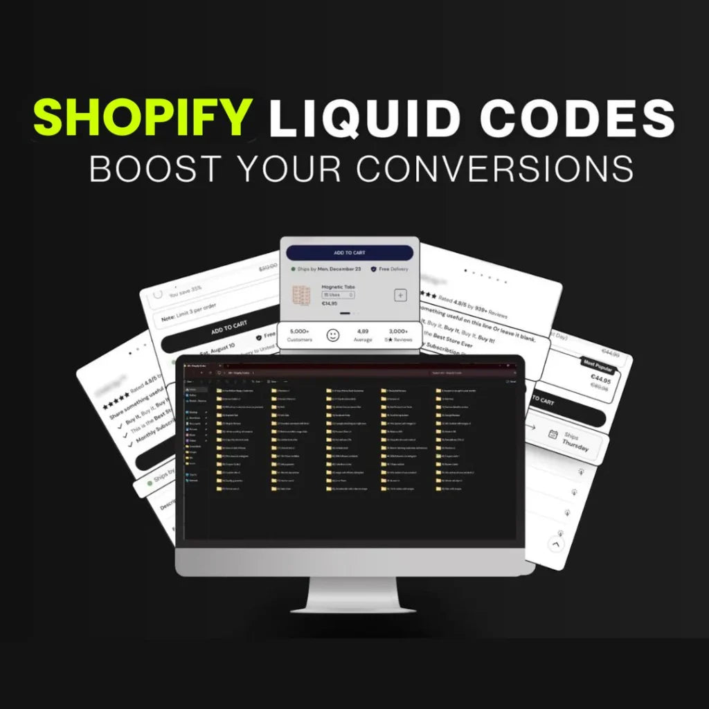 300+ Shopify Ultimate Liquid Codes